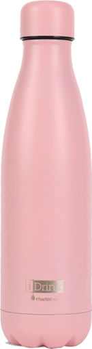 Picture of IDRINK THERMAL BOTTLE 1L LIGHT PINK